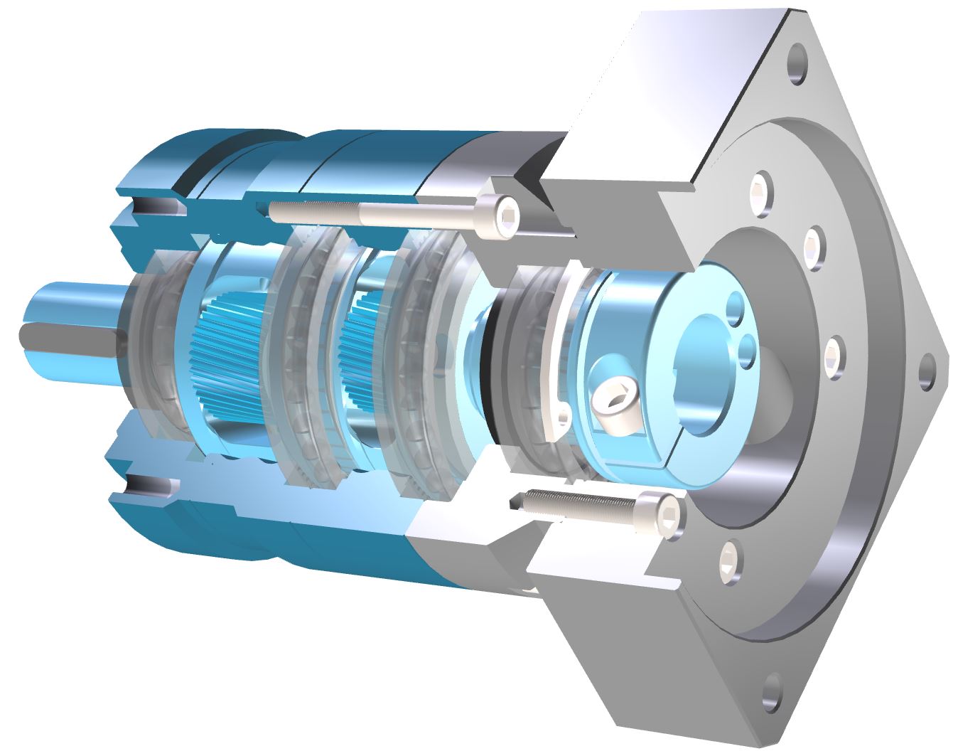 Low-backlash planetary gearhead