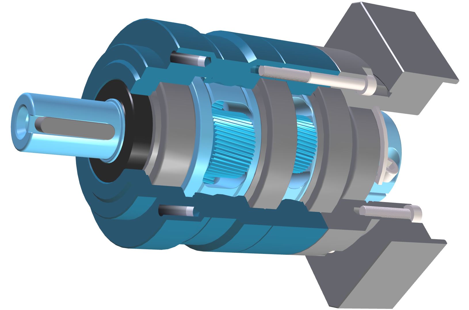 Lively - Helical planetary gearbox